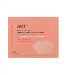 Avif - Parches de bio-celulosa premium hidratante para labios