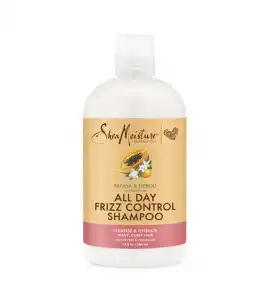 Shea Moisture - Champú All Day Frizz Control - Papaya y neroli