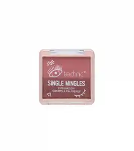 Technic Cosmetics - Mini paleta de sombras de ojos Single Mingles - Got a crush