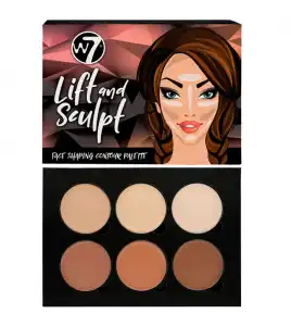 W7 - Paleta de contorno Lift & Sculpt