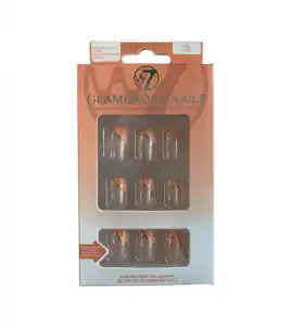 W7 - Uñas postizas Glamorous Nails - Tan Lines