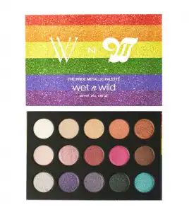 Wet N Wild - Paleta de sombras de ojos The Pride Metallic Palette