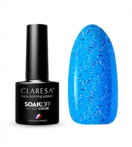 Claresa - Esmalte semipermanente Soak off - 709: Blue