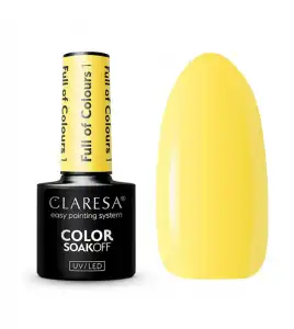 Claresa - *Full of Colours* - Esmalte semipermanente Soak off - 01