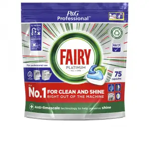 Fairy Professional Platinum lavavajillas 75 cápsulas