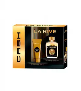 La Rive - Set de regalo Cash for Men - Gel de ducha y agua de colonia