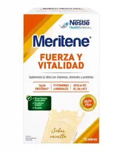 Meritene - 15 Sobres Batido Sabor Vainilla