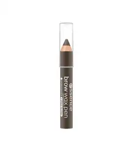 essence - Lápiz de cera para cejas Brow Wax Pen - 04: Dark brown