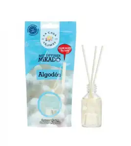 La Casa de los Aromas - Ambientador mikado 30ml - Algodón