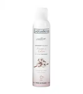 Evoluderm - Desodorante suave - Nuage de Coton