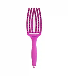 Olivia Garden - *Think Pink* - Cepillo para cabello Fingerbrush Combo Medium - Neon Purple