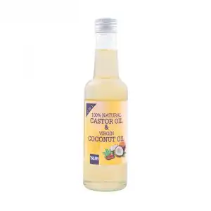 Aceite Combinado de Aceite de Castor 100% natural y Aceite de Coco Virgen 250 ml