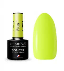 Claresa - Esmalte semipermanente Soak off - 01: Fluo