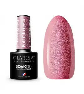 Claresa - Esmalte semipermanente Soak off - 04: Full Glitter