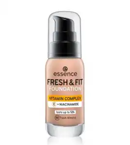 essence - Base de maquillaje Fresh & Fit Vitamin Complex - 50: Fresh Almond