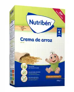 Nutribén® - Papilla Instantánea De Crema De Arroz Nutriben