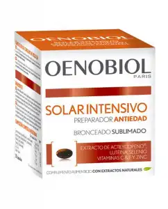 Oenobiol - 30 Cápsulas Solaraire Intensif Antiedad