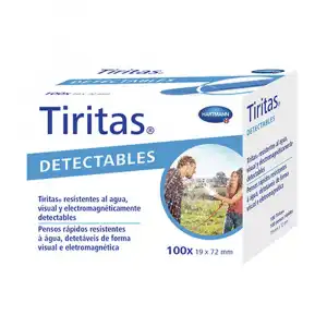 Tiritas detectables 19x72mm 100 u