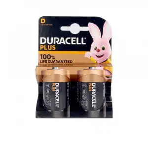 Duracell Plus Power LR20/MN1300 pilas pack x 2 u