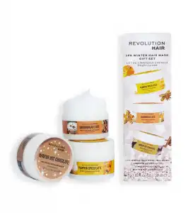 Revolution Haircare - Set de regalo de mascarillas capilares Winter