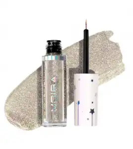 Moira - Delineador de ojos Glitter Glitter Liner - 008: Silver Charm