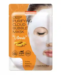 PUREDERM - Máscarilla Facial De Burbujas Deep Purifying Cloud Vitamin