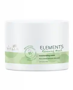 Wella Professionals - Mascarilla Hidratante Renovadora Sin Siliconas Elements 150 Ml