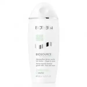 Biotherm Biosource Biosensitive 200 ml Leche Desmaquillante