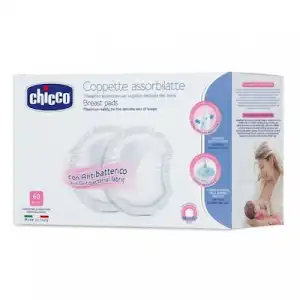 Chicco Chicco Discos Absorbentes Antibacterianos , 60 un