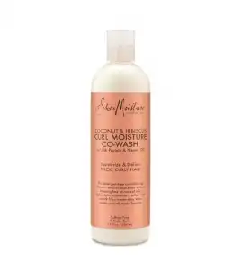 Shea Moisture - Acondicionador co-wash Curl Moisture - Coco e Hibisco