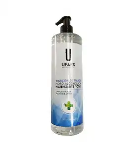 Ufaes Profesional - Gel desinfectante de manos hidroalcohólico 500 ml