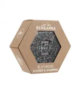 Ben & Anna - Jabón y champú sólido 60g - Elm Wood