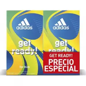 Coty Beauty Adidas Get Ready! Duplo 100 ml Eau de Toillete