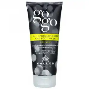 GoGo Gel de Ducha Cuerpo y Cabello para Hombre 200 ml