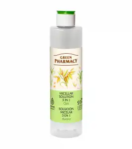 Green Pharmacy - Solución micelar 3 en 1 - Avena 250ml