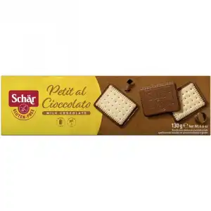 Petit al Cioccolato Galletas Chocolate con Leche Sin Gluten 130 gr