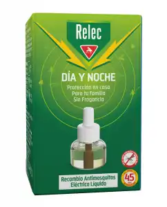 Relec - Recambio Antimosquitos Eléctrico Líquido Día Y Noche