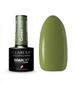 Claresa - Esmalte semipermanente Soak off - 802: Green