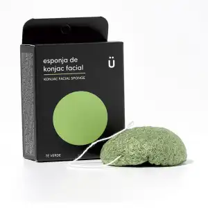 Esponja konjac facial té verde 15 gr