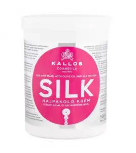 Kallos Cosmetics - Mascarilla capilar Silk 1000 ml - Proteínas de seda y Aceite de oliva