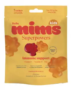 Mims - 7 Bolsitas Gummies Immune Support Kids