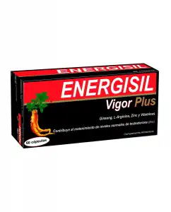 Pharma Otc - 60 Cápsulas Energisil Plus