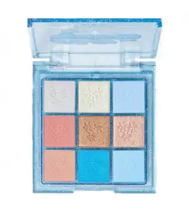 BH Cosmetics - *Totally Plastic* - Mini paleta de sombras Iggy Azalea - Blue fur