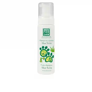 Champú Perros Y Gatos en espuma con aloe vera 200 ml