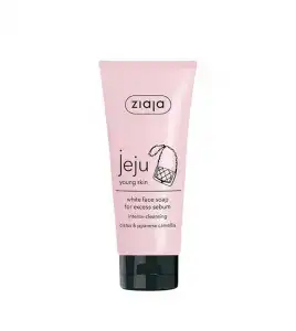 Ziaja - Jabón facial blanco Jeju Young Skin