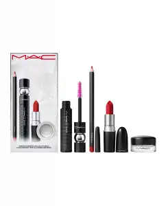 M.A.C - Estuche de regalo Ruby Woo Y M.A.C Stack Look In A Box M.A.C.