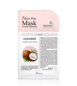 Ariul Ariul 7 Days Plus Mask Coconut, 23 gr