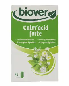 Biover - 45 Comprimidos Para La Acidez Calm'Acid Forte