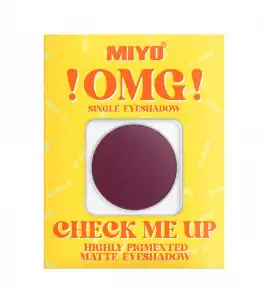 Miyo - *¡OMG!* - Sombra de ojos mate Check Me Up - 04: Sweet plum