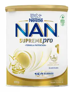 NESTLE - Leche Para Lactantes Nan Supreme Pro 1 En Polvo Premium 0 A 6 Meses 800 G Nestlé